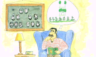 La herencia gen�tica se transmite a la descendencia